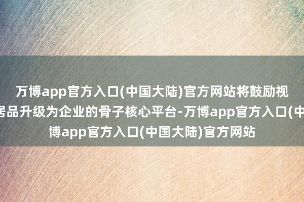万博app官方入口(中国大陆)官方网站将鼓励视频魔方从器具型居品升级为企业的骨子核心平台-万博app官方入口(中国大陆)官方网站