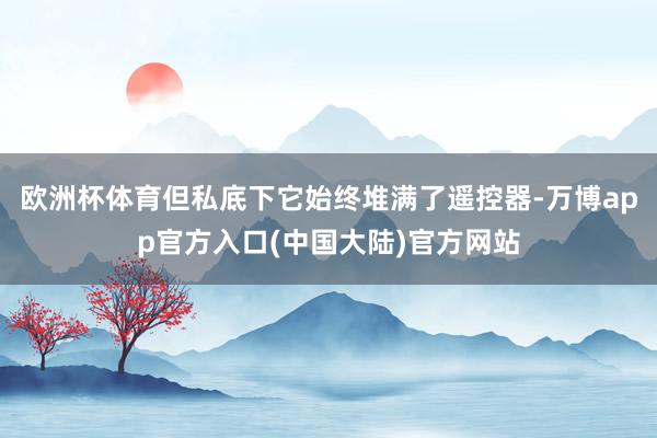 欧洲杯体育但私底下它始终堆满了遥控器-万博app官方入口(中国大陆)官方网站